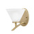 Toltec Lighting - 3721-NAB-312 - One Light Wall Sconce - Kurve - New Age Brass