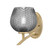 Toltec Lighting - 3721-NAB-4602 - One Light Wall Sconce - Kurve - New Age Brass