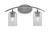 Toltec Lighting - 3722-GP-3002 - Two Light Bath Bar - Kurve - Graphite