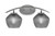 Toltec Lighting - 3722-GP-4622 - Two Light Bath Bar - Kurve - Graphite