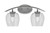 Toltec Lighting - 3722-GP-4812 - Two Light Bath Bar - Kurve - Graphite