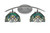 Toltec Lighting - 3722-GP-9925 - Two Light Bath Bar - Kurve - Graphite