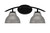 Toltec Lighting - 3722-MB-427-GP - Two Light Bath Bar - Kurve - Matte Black