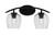 Toltec Lighting - 3722-MB-4812 - Two Light Bath Bar - Kurve - Matte Black