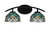 Toltec Lighting - 3722-MB-9925 - Two Light Bath Bar - Kurve - Matte Black