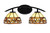Toltec Lighting - 3722-MB-9975 - Two Light Bath Bar - Kurve - Matte Black