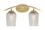 Toltec Lighting - 3722-NAB-4253 - Two Light Bath Bar - Kurve - New Age Brass