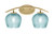 Toltec Lighting - 3722-NAB-4605 - Two Light Bath Bar - Kurve - New Age Brass