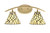Toltec Lighting - 3722-NAB-9115 - Two Light Bath Bar - Kurve - New Age Brass