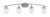 Toltec Lighting - 3724-GP-210 - Four Light Bath Bar - Kurve - Graphite