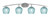 Toltec Lighting - 3724-GP-4605 - Four Light Bath Bar - Kurve - Graphite