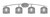 Toltec Lighting - 3724-GP-4612 - Four Light Bath Bar - Kurve - Graphite