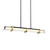 George Kovacs - P1516-707-L - LED Island Pendant - Midnight Gold - Sand Black With Honey Gold