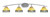 Toltec Lighting - 3724-GP-9405 - Four Light Bath Bar - Kurve - Graphite