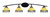 Toltec Lighting - 3724-MB-9405 - Four Light Bath Bar - Kurve - Matte Black