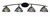Toltec Lighting - 3724-MB-9955 - Four Light Bath Bar - Kurve - Matte Black