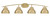 Toltec Lighting - 3724-NAB-427-NAB - Four Light Bath Bar - Kurve - New Age Brass