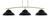 Toltec Lighting - 3733-NAB-429-MB - Three Light Bar - Kurve - New Age Brass