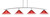 Toltec Lighting - 3734-GP-716 - Four Light Bar - Kurve - Graphite
