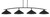 Toltec Lighting - 3734-MB-424-MB - Four Light Bar - Kurve - Matte Black