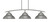 Toltec Lighting - 3736-GP-428-GP - Three Light Island Pendant - Kurve - Graphite