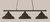 Toltec Lighting - 373-DG-429-DG - Three Light Bar - Oxford - Dark Granite