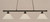 Toltec Lighting - 373-DG-5731 - Three Light Billiard Bar - Oxford - Dark Granite