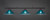Toltec Lighting - 373-DG-715 - Three Light Bar - Oxford - Dark Granite
