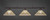 Toltec Lighting - 373-DG-718 - Three Light Bar - Oxford - Dark Granite