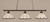 Toltec Lighting - 373-DG-912 - Three Light Billiard Bar - Oxford - Dark Granite
