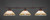 Toltec Lighting - 373-DG-964 - Three Light Bar - Oxford - Dark Granite