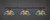 Toltec Lighting - 373-DG-990 - Three Light Bar - Oxford - Dark Granite