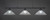 Toltec Lighting - 373-MB-711 - Three Light Bar - Oxford - Matte Black