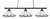 Toltec Lighting - 373-MB-912 - Three Light Bar - Oxford - Matte Black
