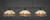 Toltec Lighting - 373-MB-997 - Three Light Bar - Oxford - Matte Black
