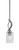 Toltec Lighting - 3901-GP-3002 - One Light Mini Pendant - Cavella - Graphite