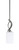 Toltec Lighting - 3901-GP-310 - One Light Mini Pendant - Cavella - Graphite