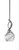 Toltec Lighting - 3901-GP-4109 - One Light Mini Pendant - Cavella - Graphite