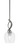 Toltec Lighting - 3901-GP-4810 - One Light Mini Pendant - Cavella - Graphite