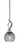 Toltec Lighting - 3901-GP-5112 - One Light Mini Pendant - Cavella - Graphite