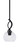 Toltec Lighting - 3901-MB-202 - One Light Mini Pendant - Cavella - Matte Black