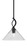 Toltec Lighting - 3901-MB-2122 - One Light Mini Pendant - Cavella - Matte Black