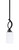 Toltec Lighting - 3901-MB-310 - One Light Mini Pendant - Cavella - Matte Black
