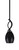 Toltec Lighting - 3901-MB-426-MB - One Light Mini Pendant - Cavella - Matte Black