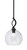 Toltec Lighting - 3901-MB-4352 - One Light Mini Pendant - Cavella - Matte Black