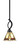 Toltec Lighting - 3901-MB-9345 - One Light Mini Pendant - Cavella - Matte Black