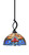 Toltec Lighting - 3901-MB-9359 - One Light Mini Pendant - Cavella - Matte Black