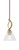 Toltec Lighting - 3901-NAB-306 - One Light Mini Pendant - Cavella - New Age Brass