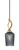 Toltec Lighting - 3901-NAB-4252 - One Light Mini Pendant - Cavella - New Age Brass
