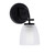 Toltec Lighting - 3911-MB-500 - One Light Wall Sconce - Cavella - Matte Black